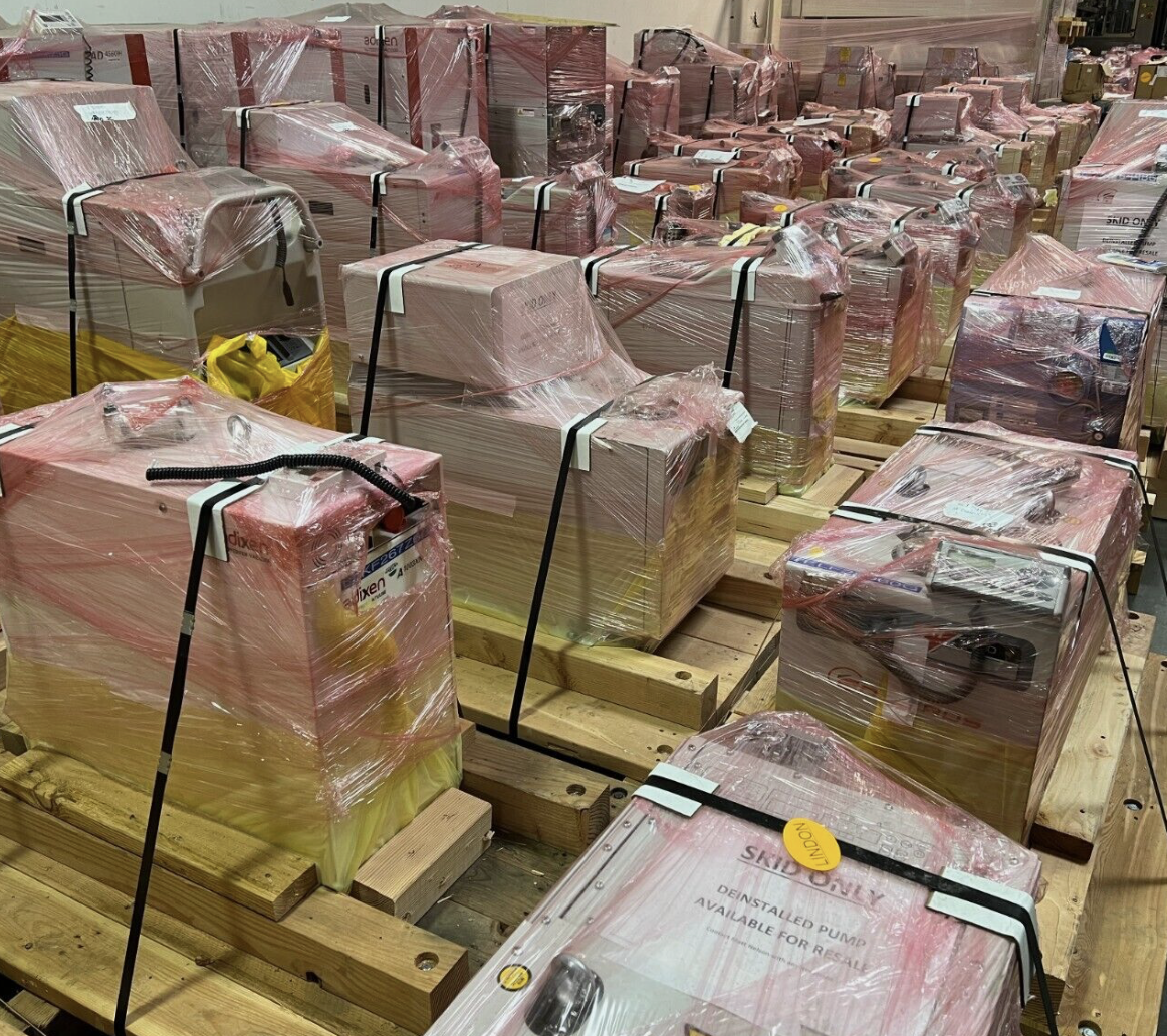 Used 2014 EDWARDS IH600 MK5 200 A590-20-945 Vacuum Dry Pump, 148110