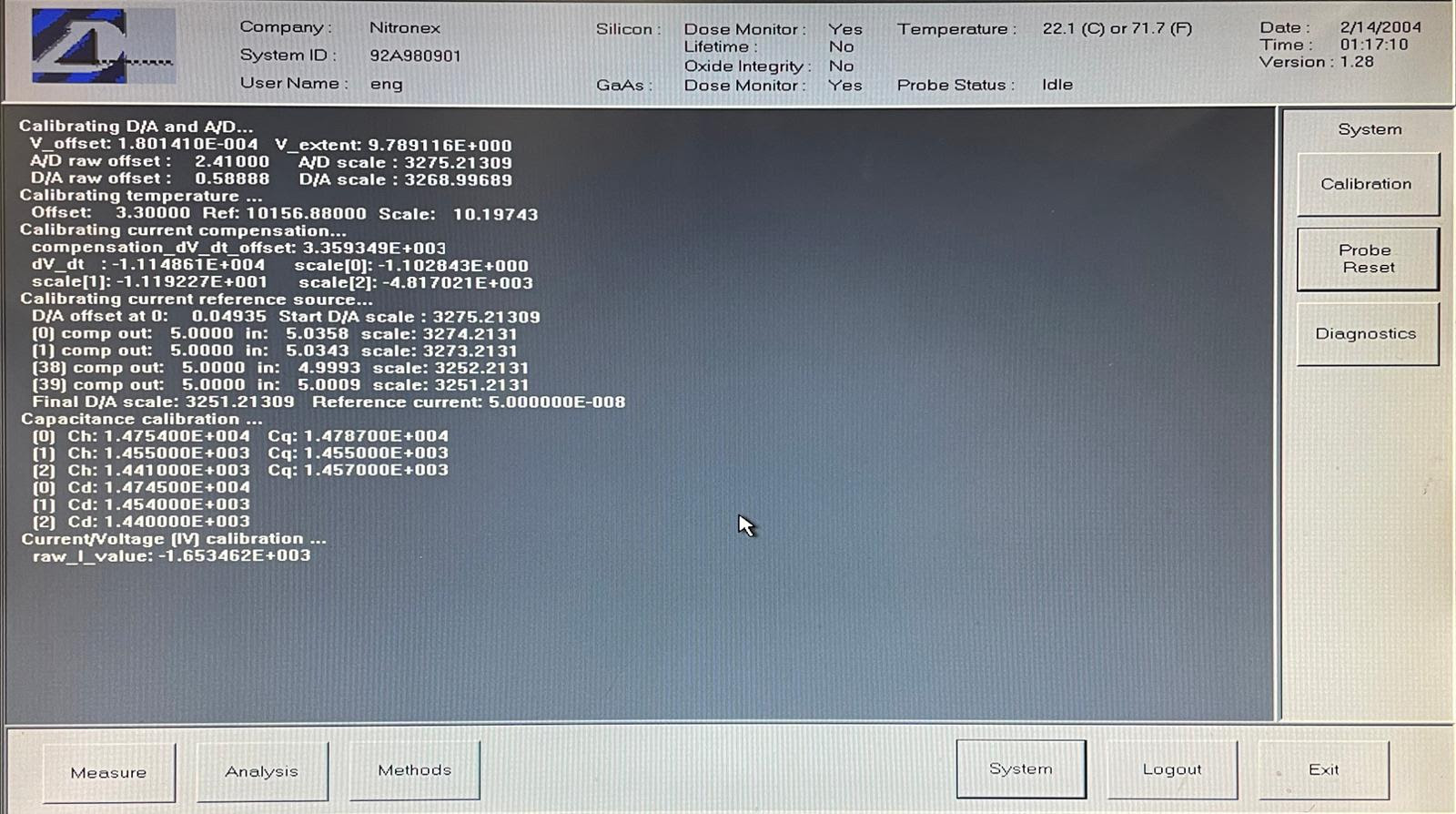 Used 1998 Four Dimensions CV92A Semiautomatic CV Plotter