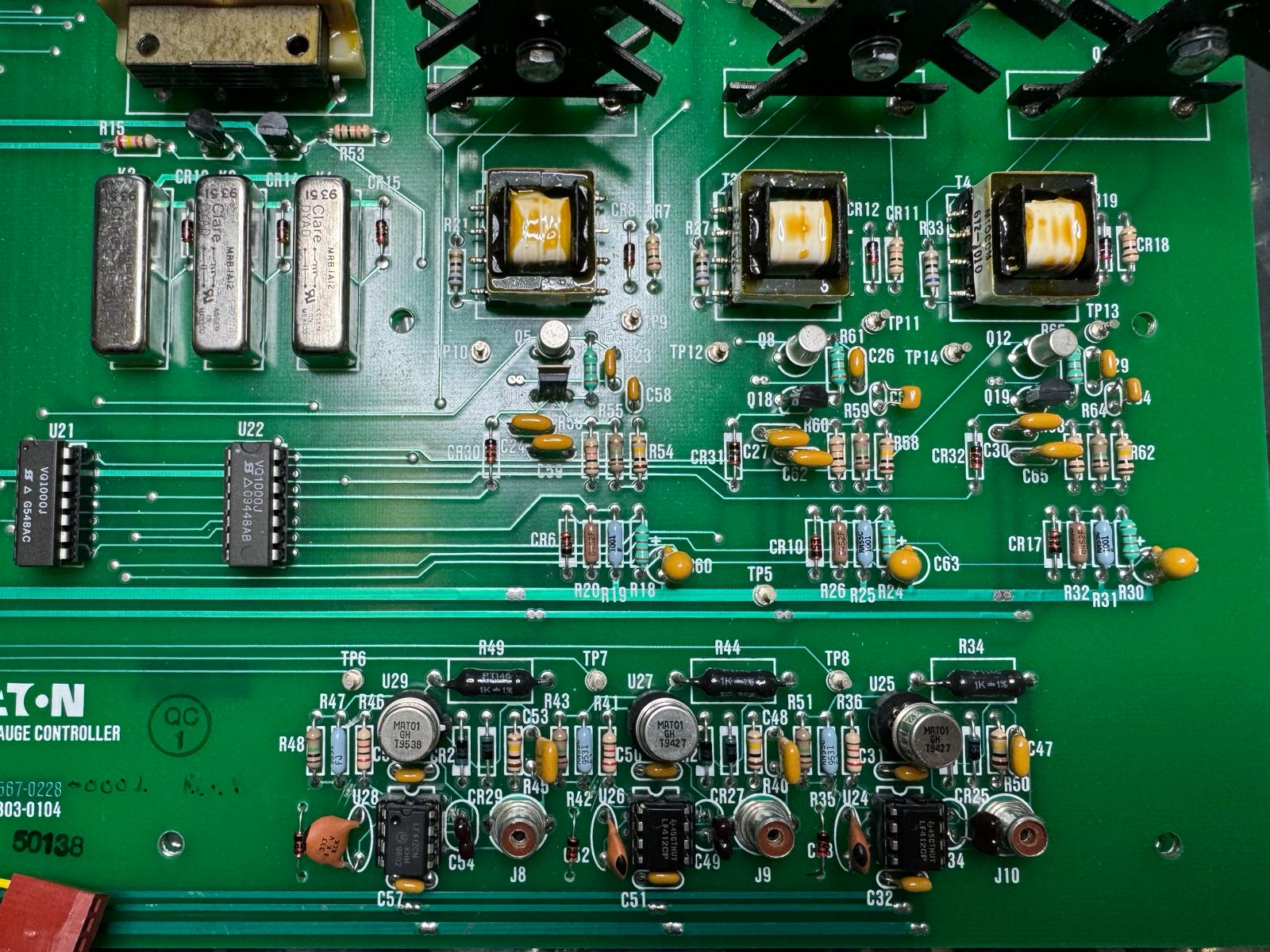 Used Eaton Nova 6200AV PCB Board ASSY