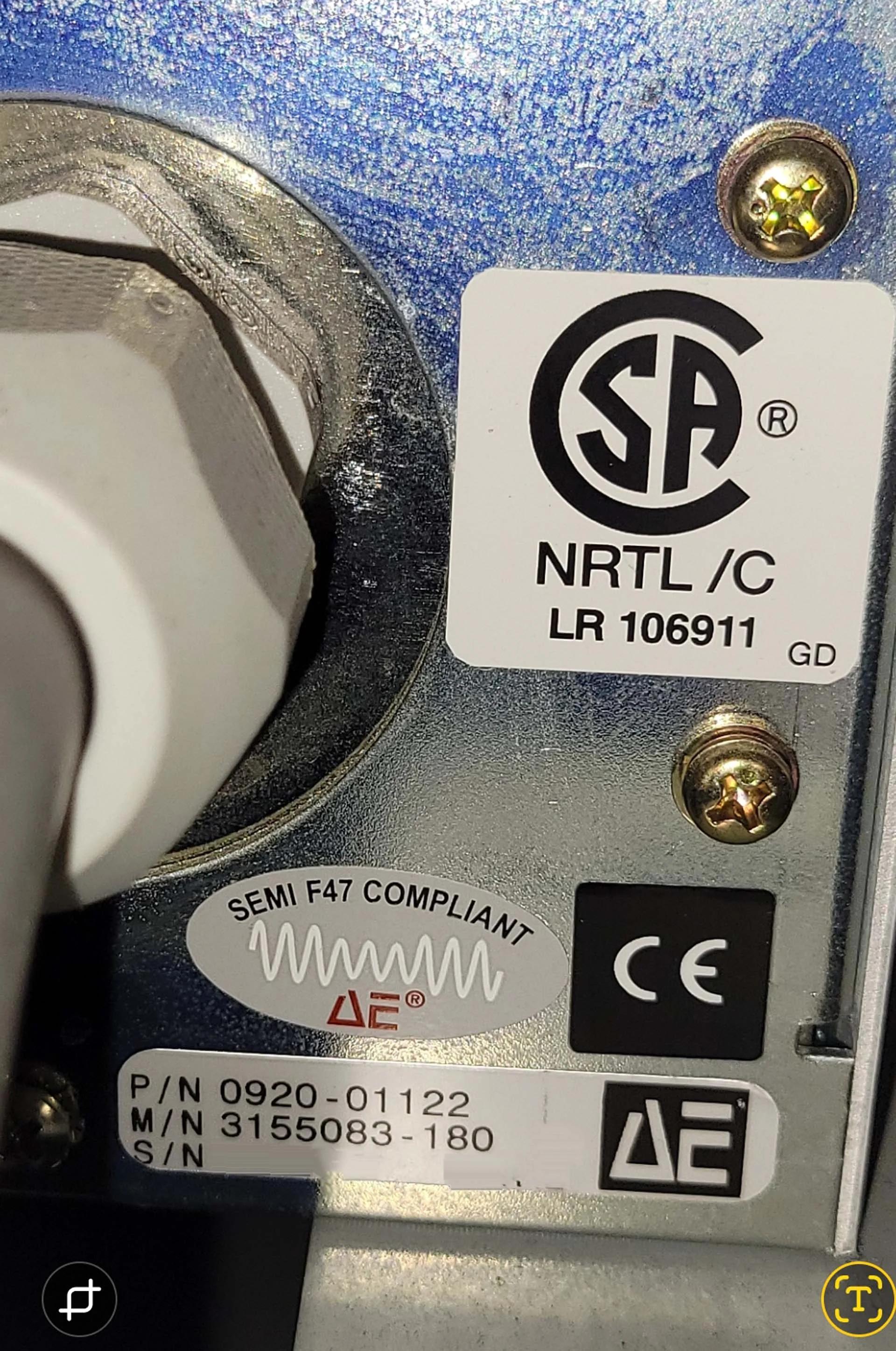 Used Advanced Energy AE HFV 8000
