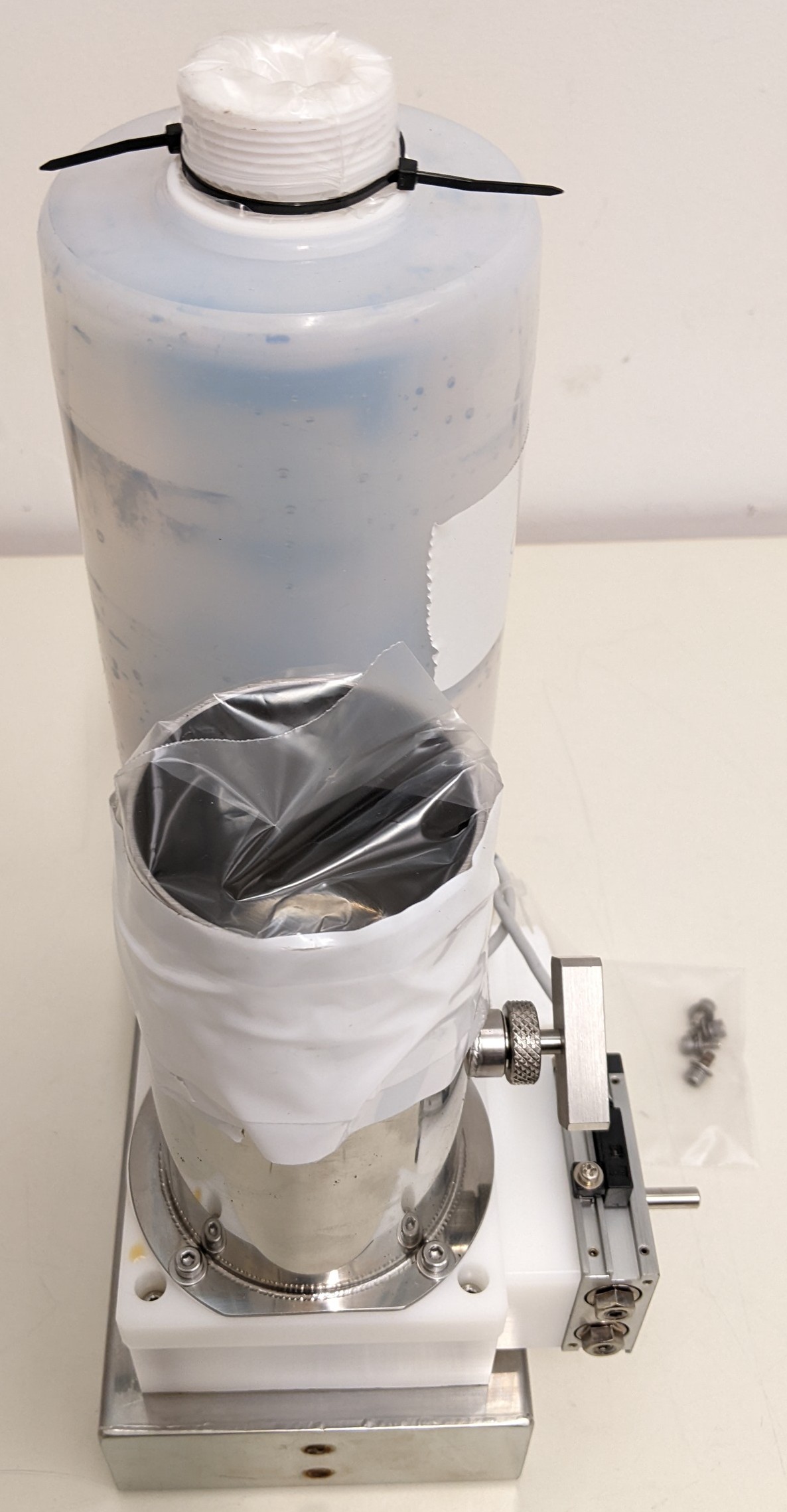 Used TEL Act 8 Part Dev 3-3 Exhaust Duct/Auto Damper/Manual Damper/Mist Trap Assembly