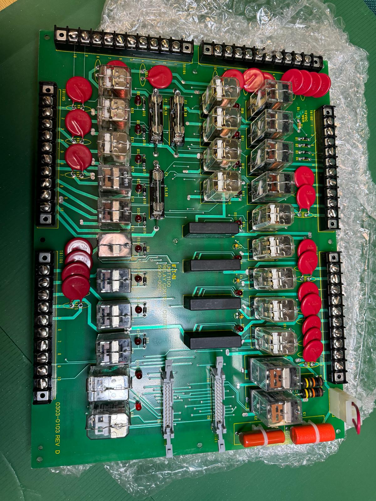 Used Eaton Nova 6200AV PCB ASSY, RELAY CONTROL CENTER