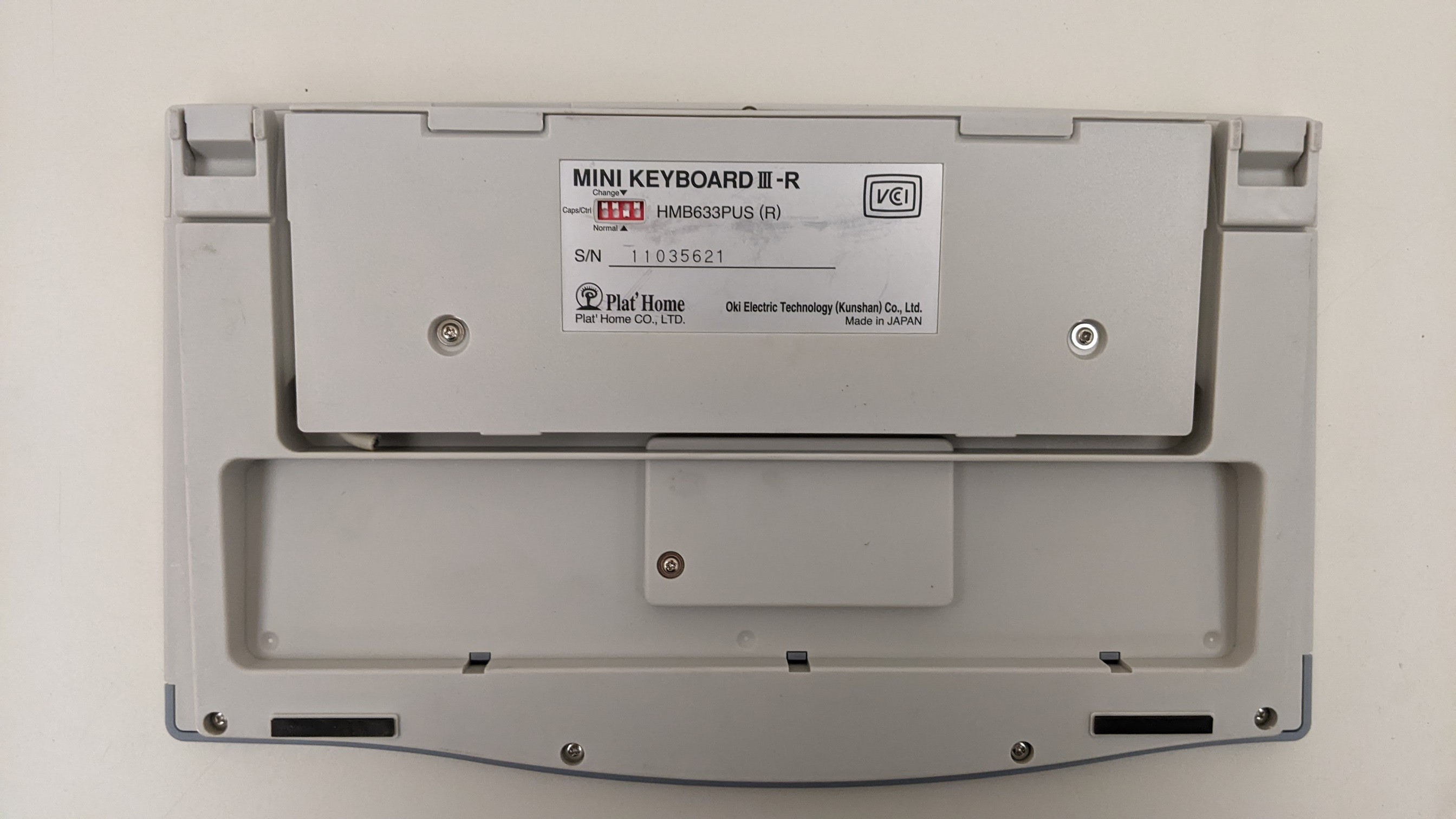 Used Plat' Home Co., Ltd. Oki Electric Technology (Kunshan) Co., Ltd. Mini Keyboard III -R