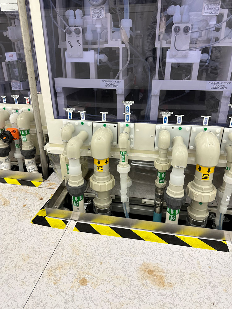 Used DNS Dainippon Screen WS-820L Wet Station