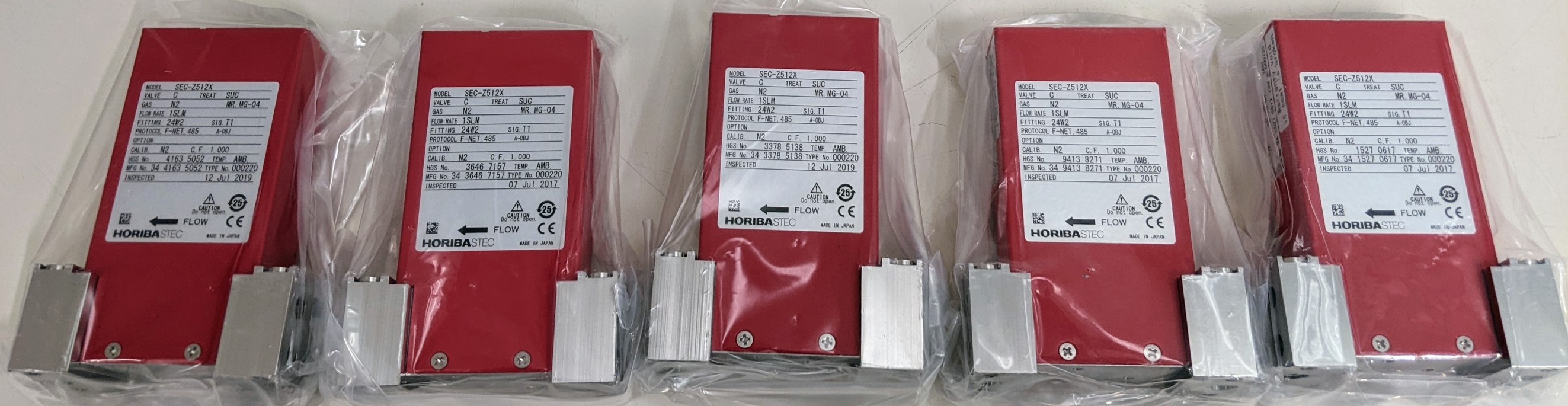 Used HORIBA STEC - (TEL Tokyo Electron) Z500 Digital Mass Flow Device