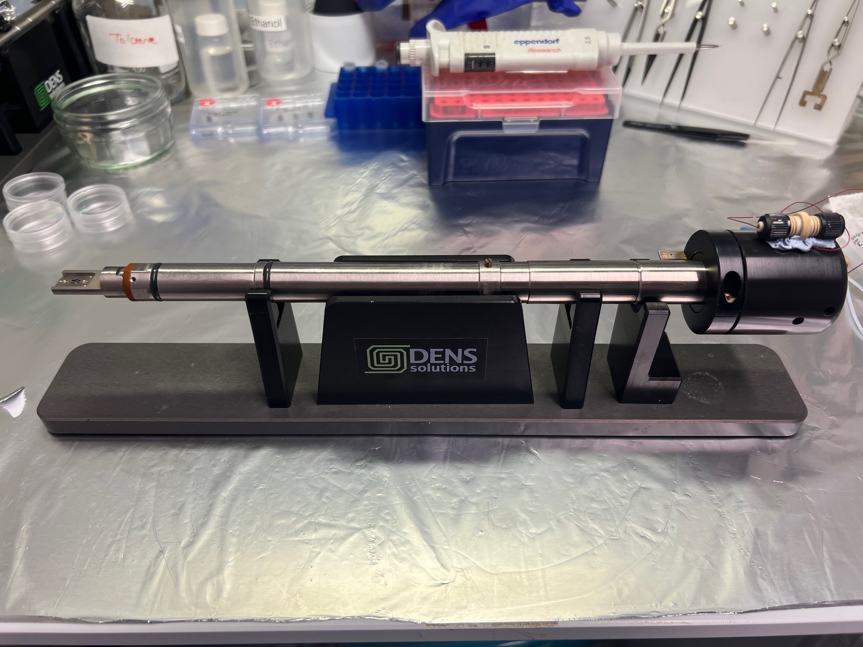 Used DENS Solutions Ocean & Stream TEM Holders with Liquid Supply / Pumping Station