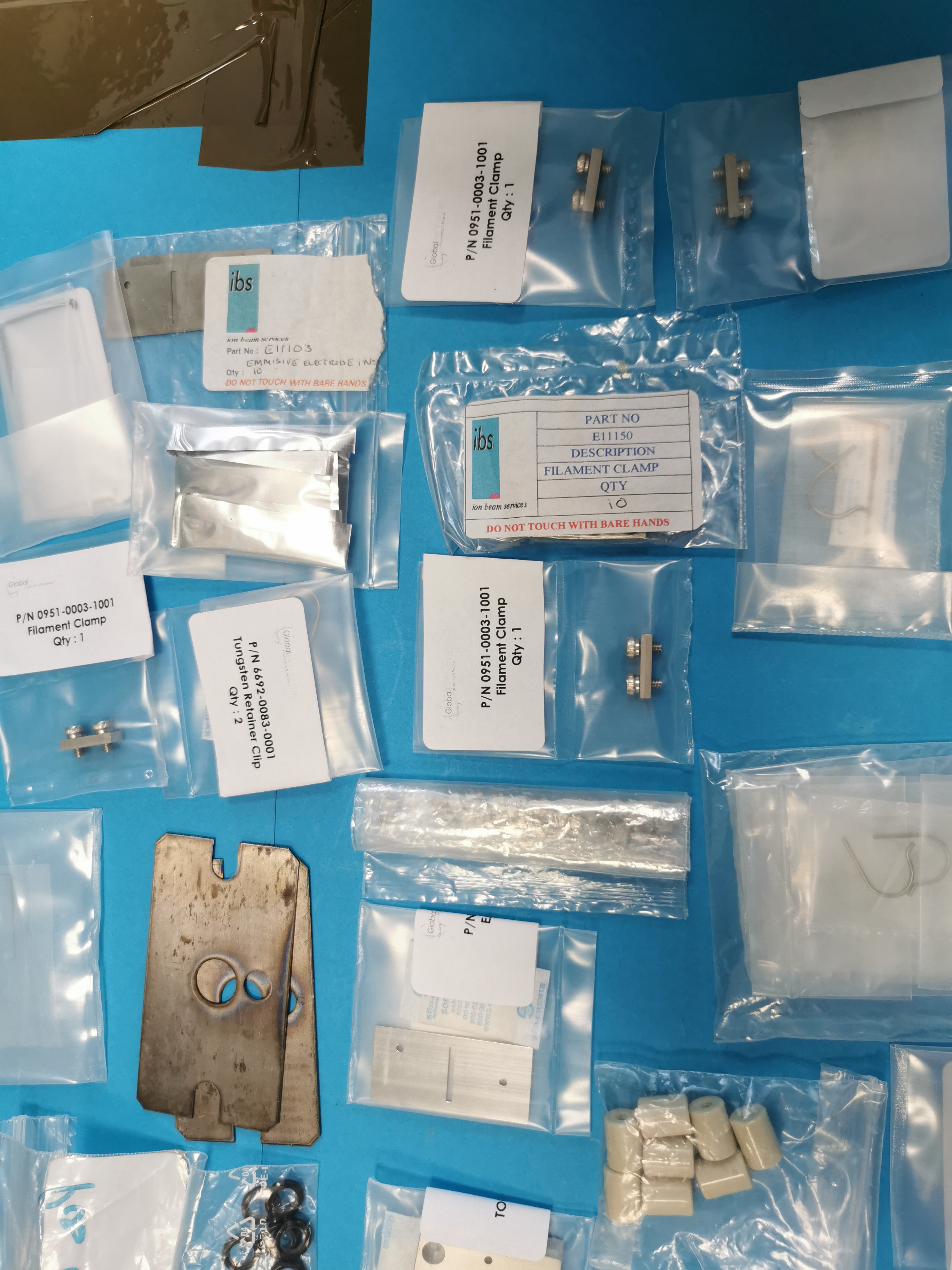 Used Axclis 6200NV Consumable parts