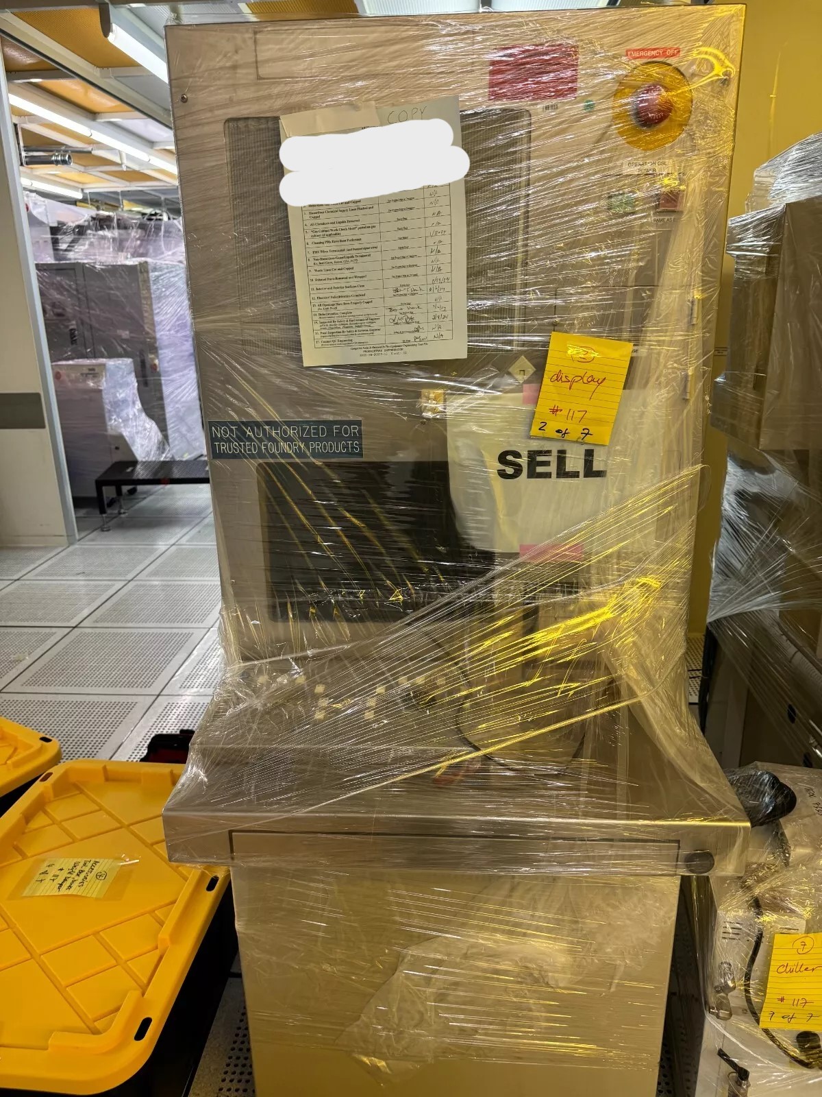 Used JEOL JWS-7555 scanning electron microscope