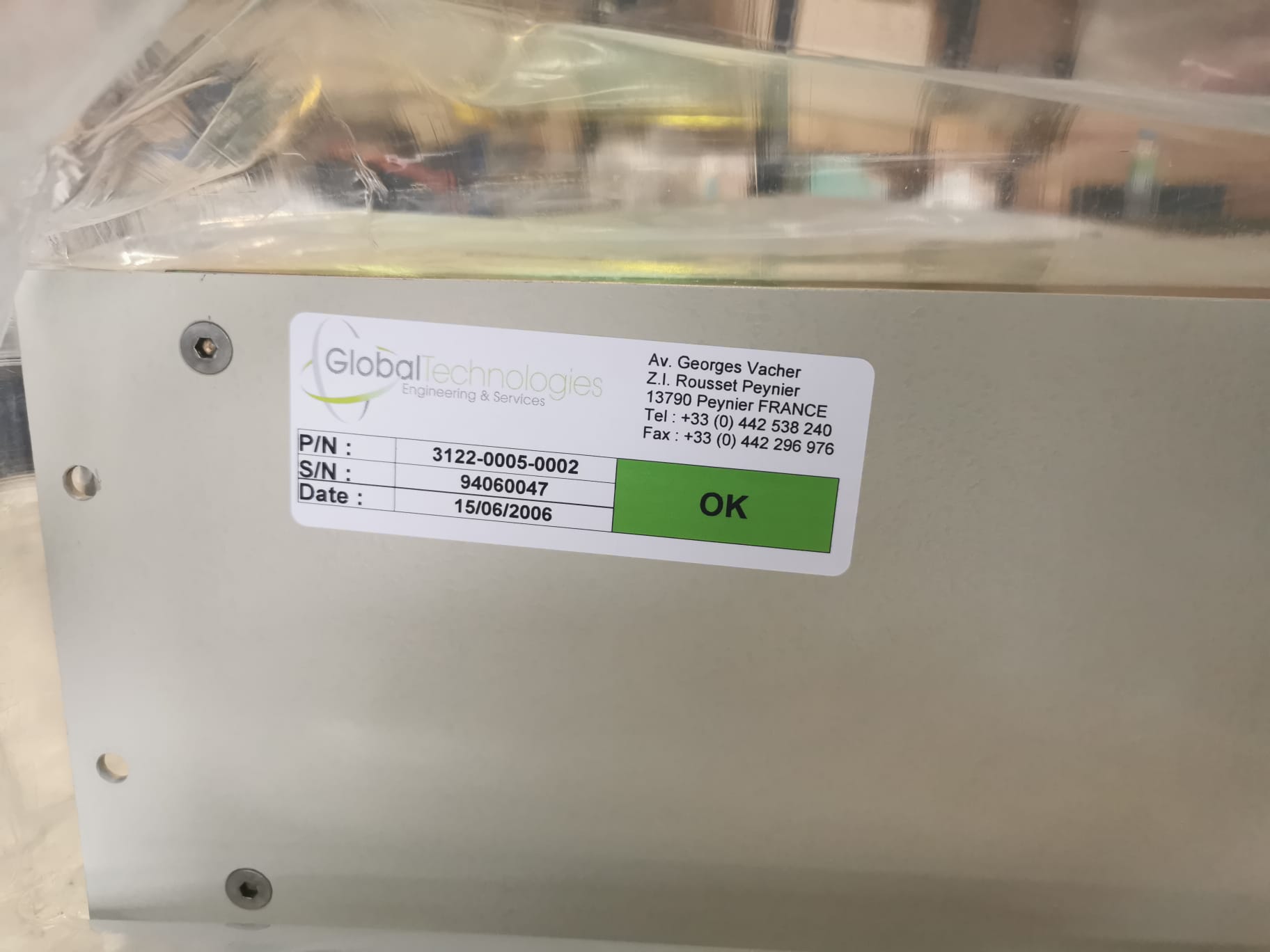 Used Eaton Nova 6200AV Power One Ion Beam Monitor