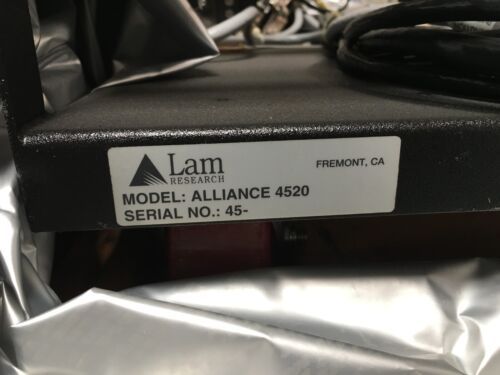 Used LAM LAM 853-443014-112 Assy, FR/CA. PM, 4520XL, A6, CE, Alliance 4520, Etch, 115512