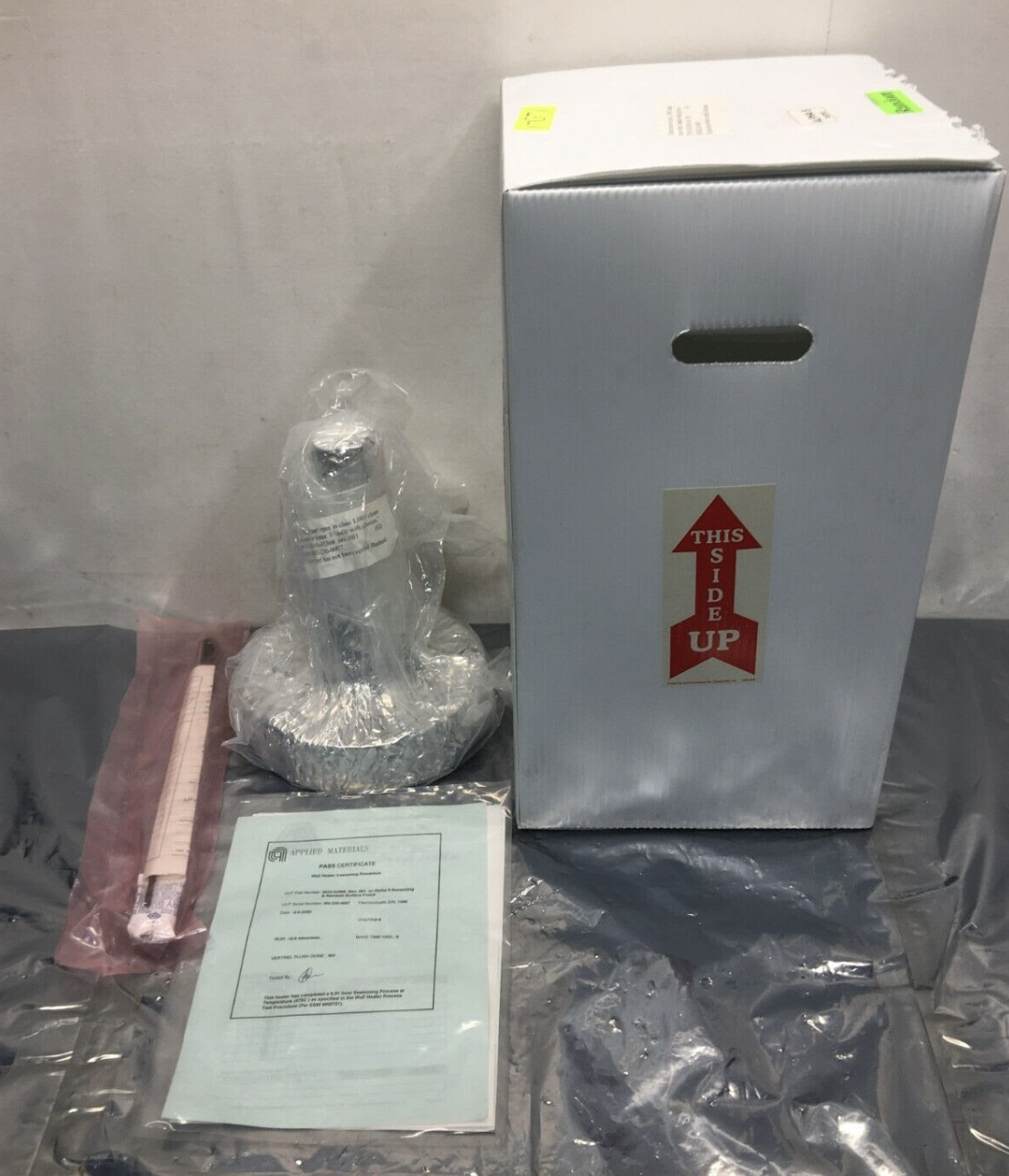 AMAT 0010-03368 WxZ Heater Assy. w/ Alpha 5 Seasoning, 324986