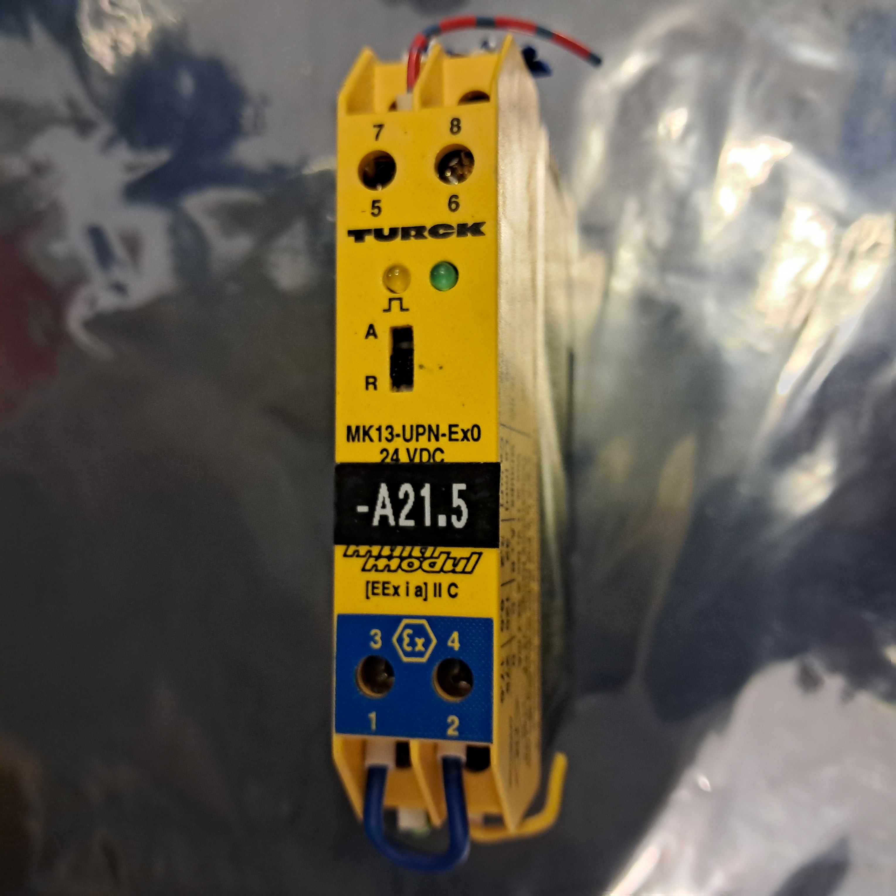 Used TURCK MK13-UPN-ExO/24VDC safety barrier