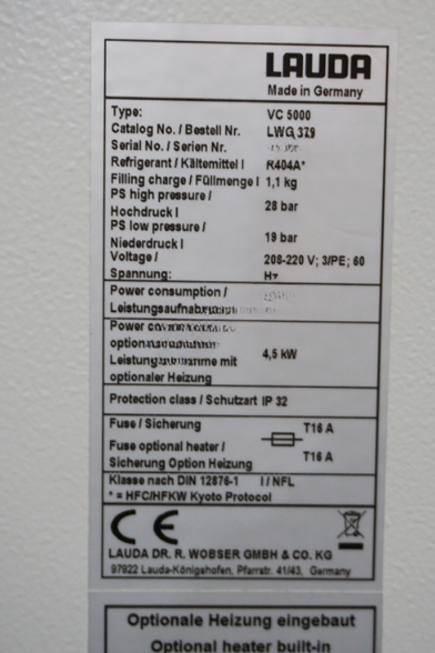 Used Lauda Variocool VC 5000