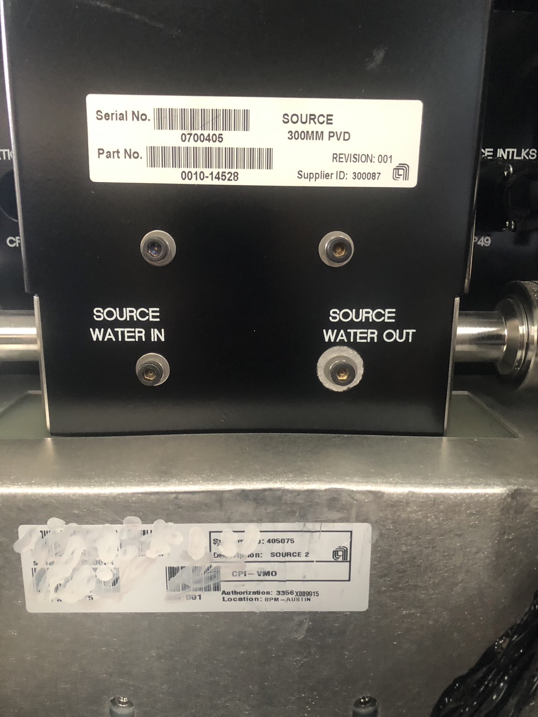 Used AMAT Endura CL IMP chamber mainframe & 2 chamber