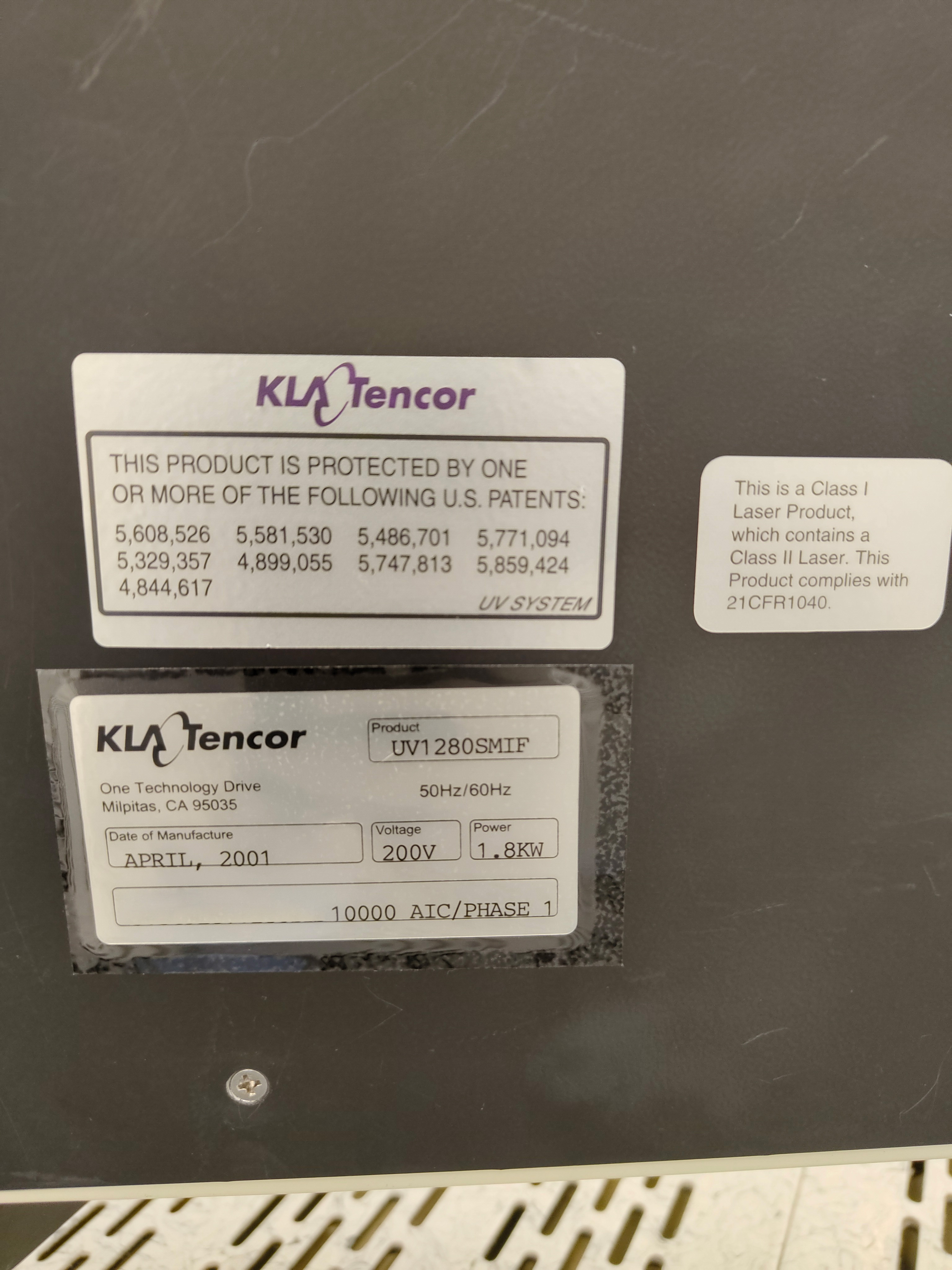 Used 2001 KLA UV 1280 SE