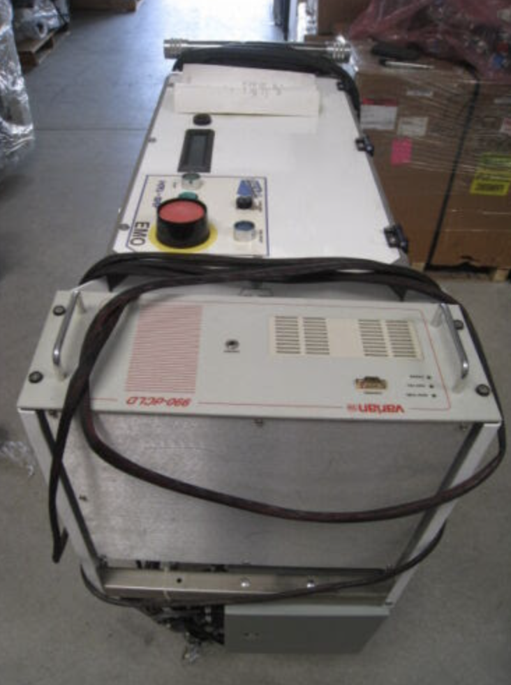 Used Varian 990-DCLD leak detector Nuvac MRP-201 ELC pump