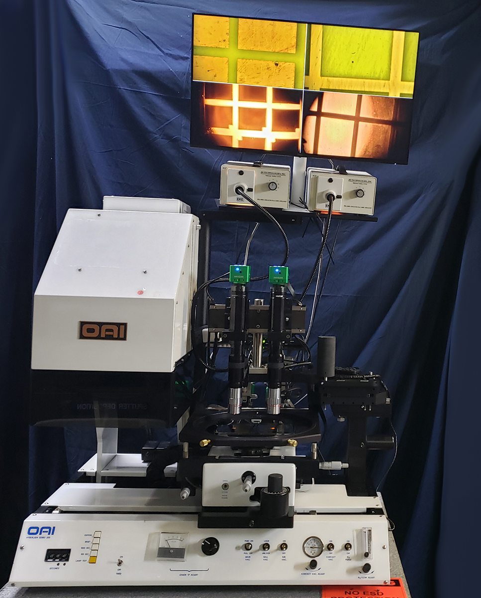 Used OAI 200 DOUBLE SIDED MASK ALIGNER