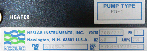 Used NESLAB HX-75 Chiller