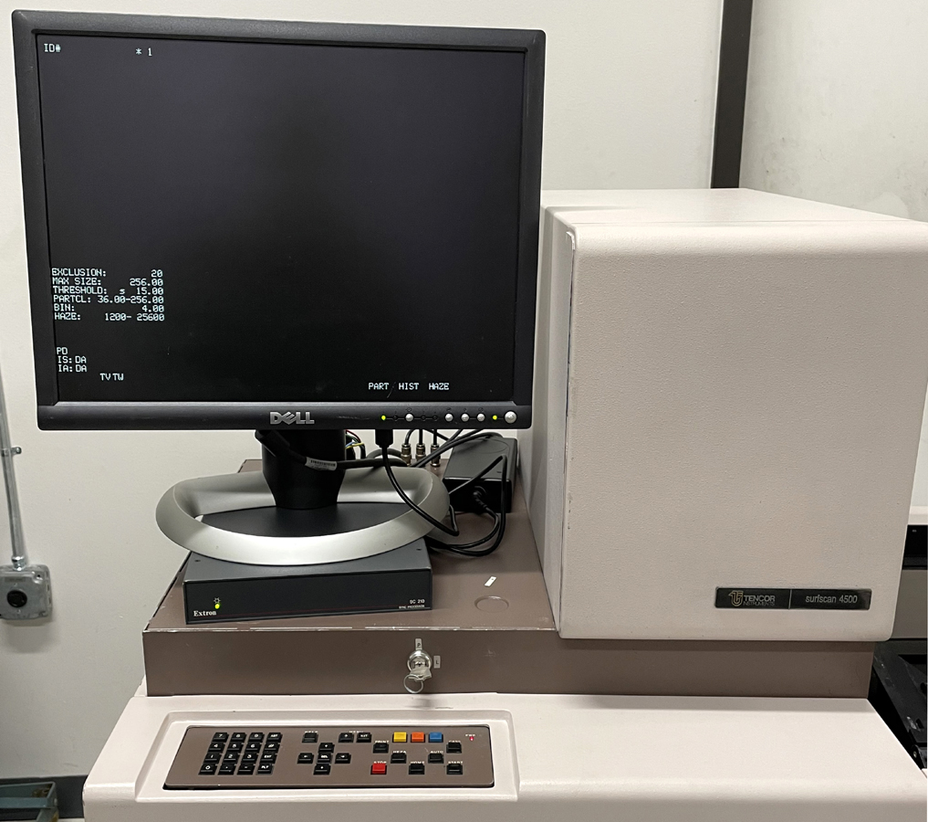 Used 1987 TENCOR Surfscan 4500 Particle Detection Tool