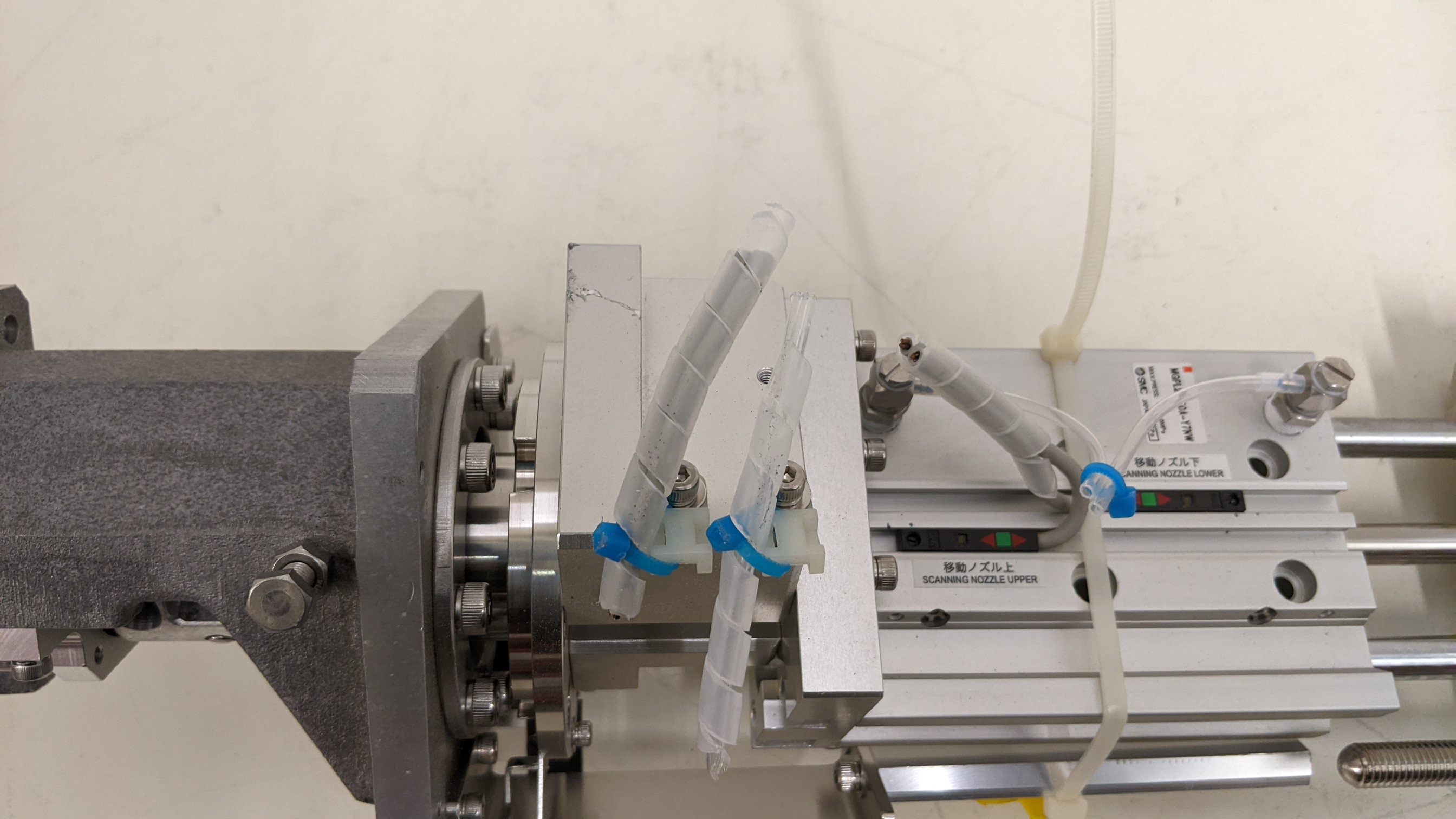 Used SMC & Oriental Motor Co., Ltd. MGP Compact Guide Cylinder / VEXTA 5 Phase Stepping Motor