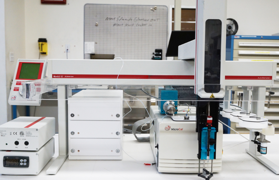 Used MICROCAL MicroCal Malvern VP-DSC capillary cell micro-calorimeter with CTC Analytics Peltier cooler and PAL sample preparation and handling platform