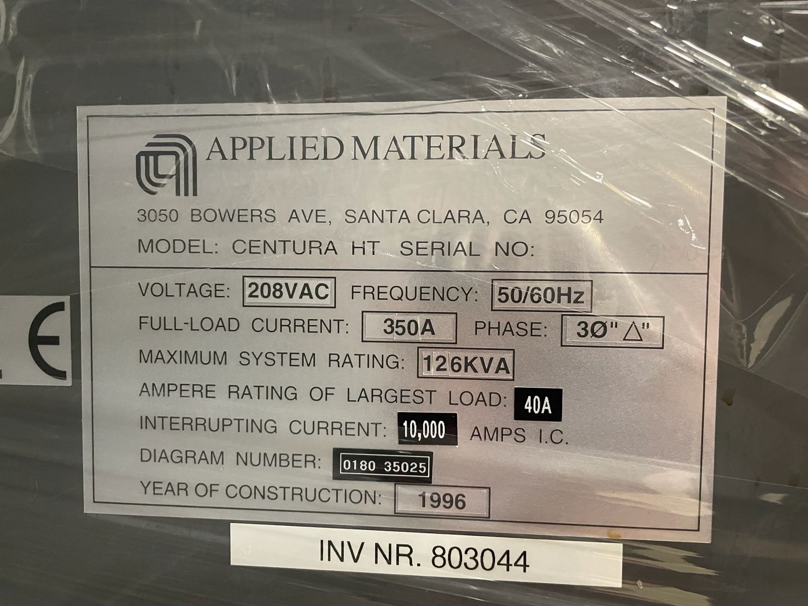 Used AMAT Centura MXP+