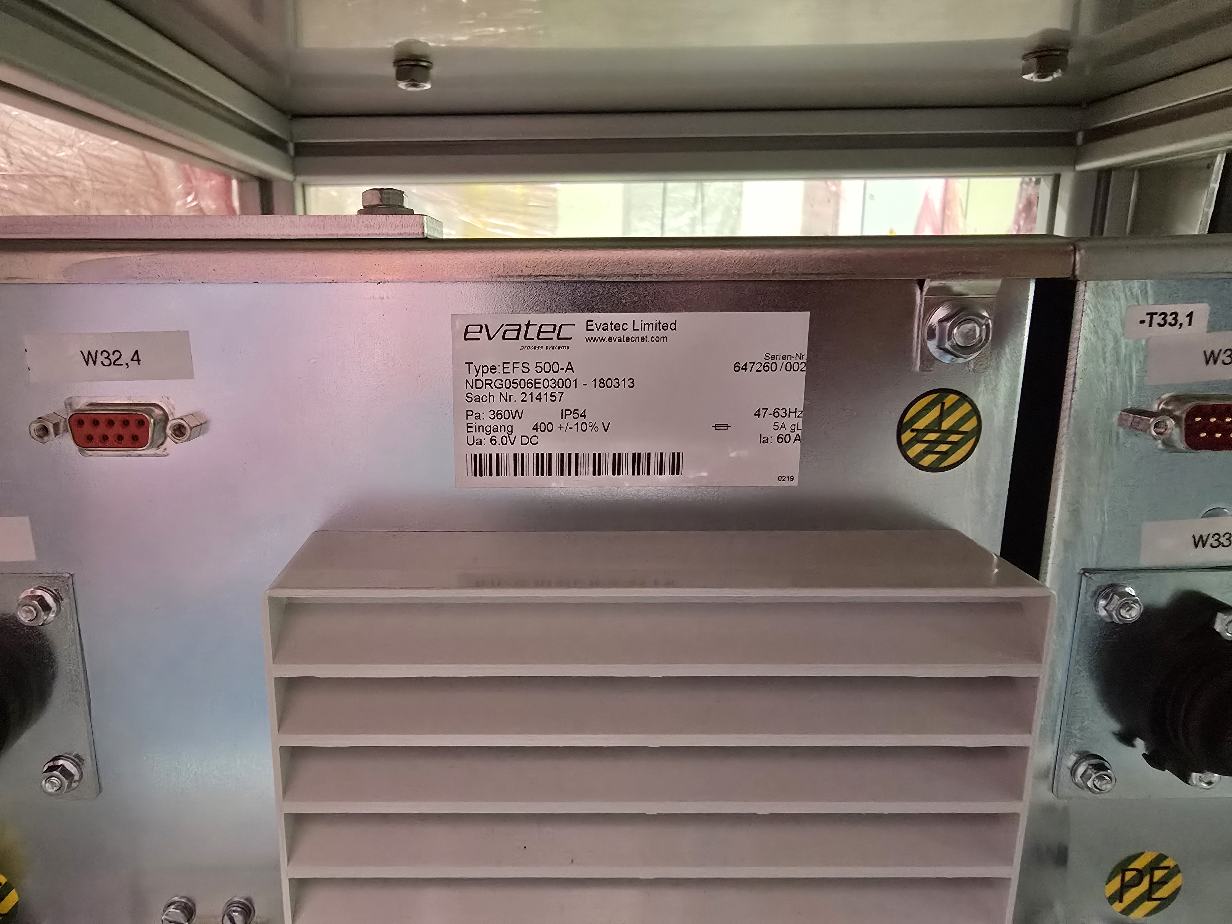 Used EVATEC BAK 1401