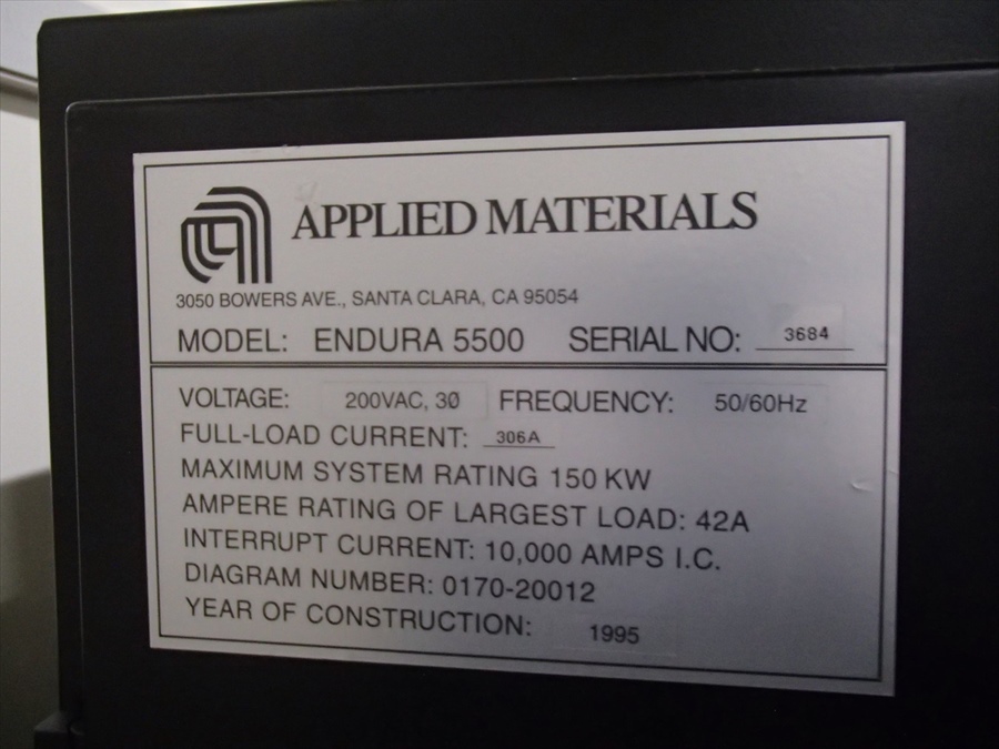 Used AMAT ENDURA 200m