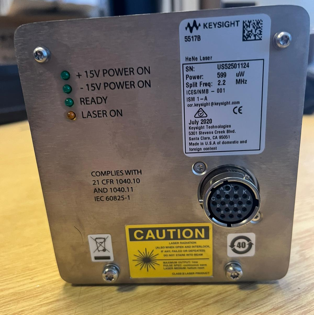 Used 2020 Keysight 5517B