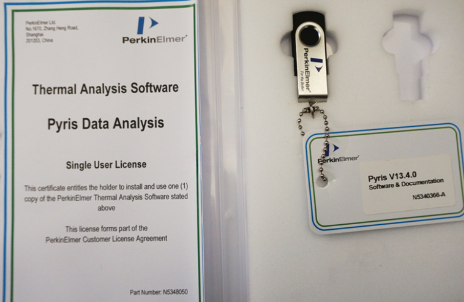 Used Perkin Elmer DSC8500 Differential Scanning Calorimeter with Polyscience VLT-100 Cooling Unit and software