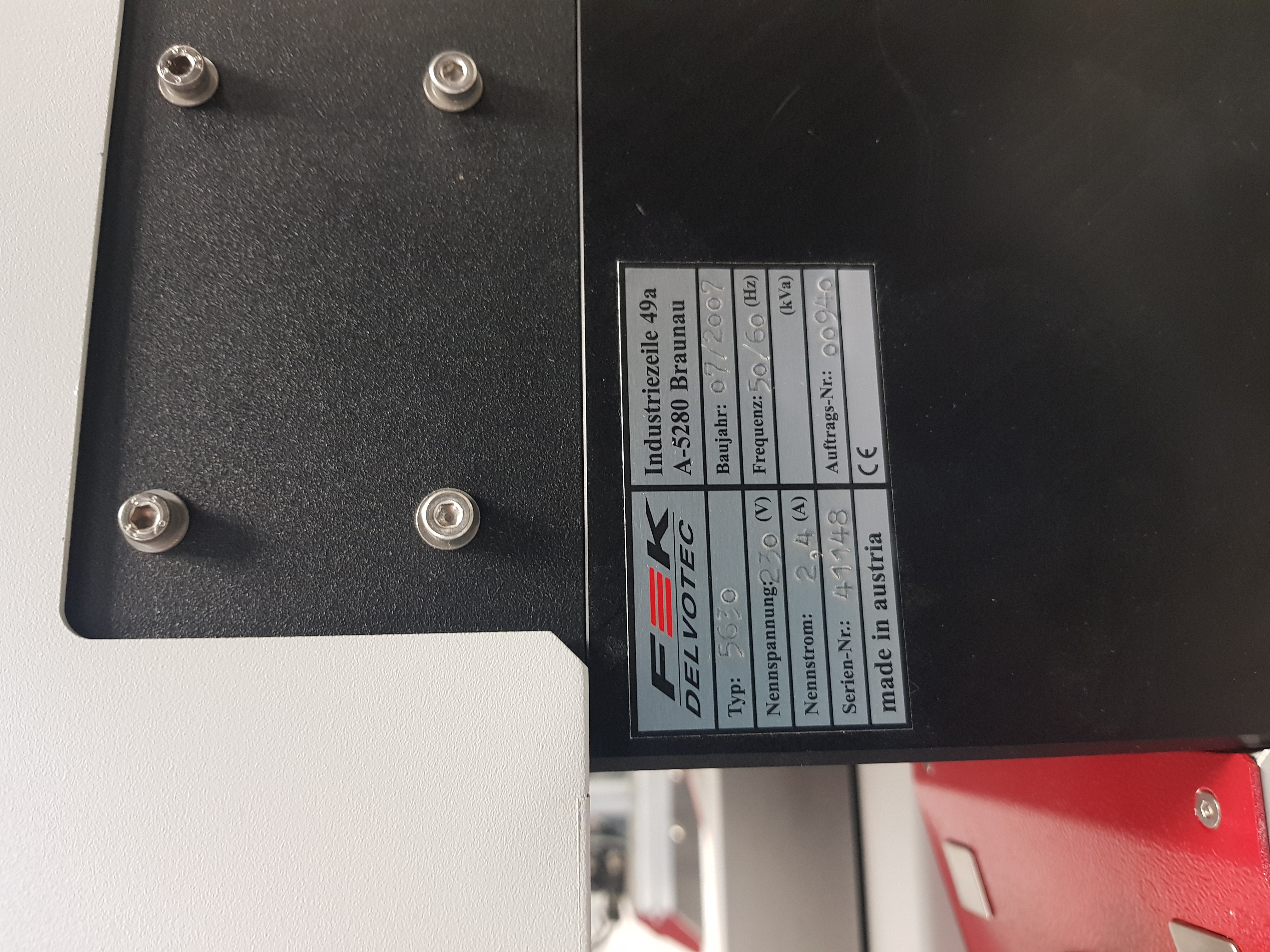 Used F&K Delvotek 5630