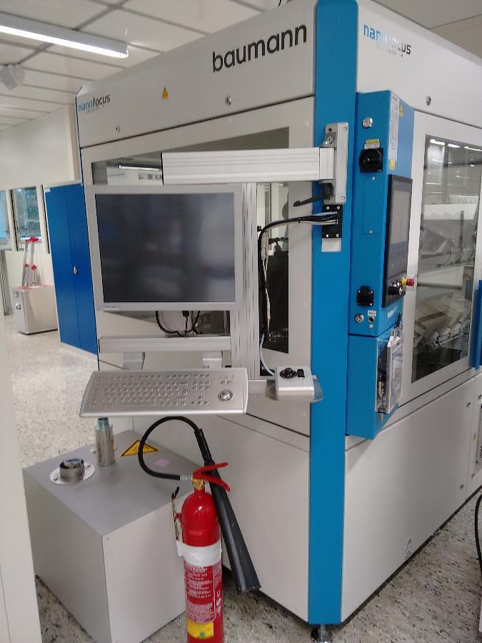 Used 2014 Nanofocus usprint 3d inspection system with Bauman