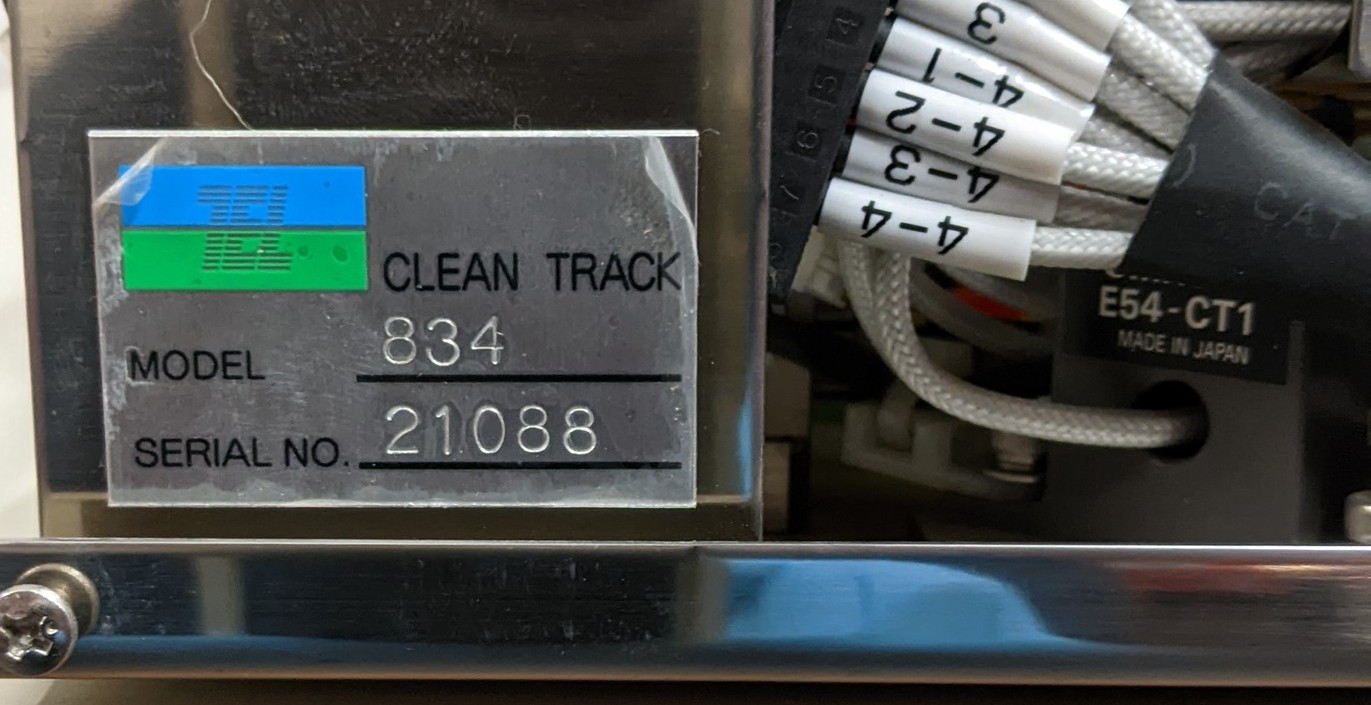 Used TEL Act 8 Part TEL Wafer Stage Clean Track