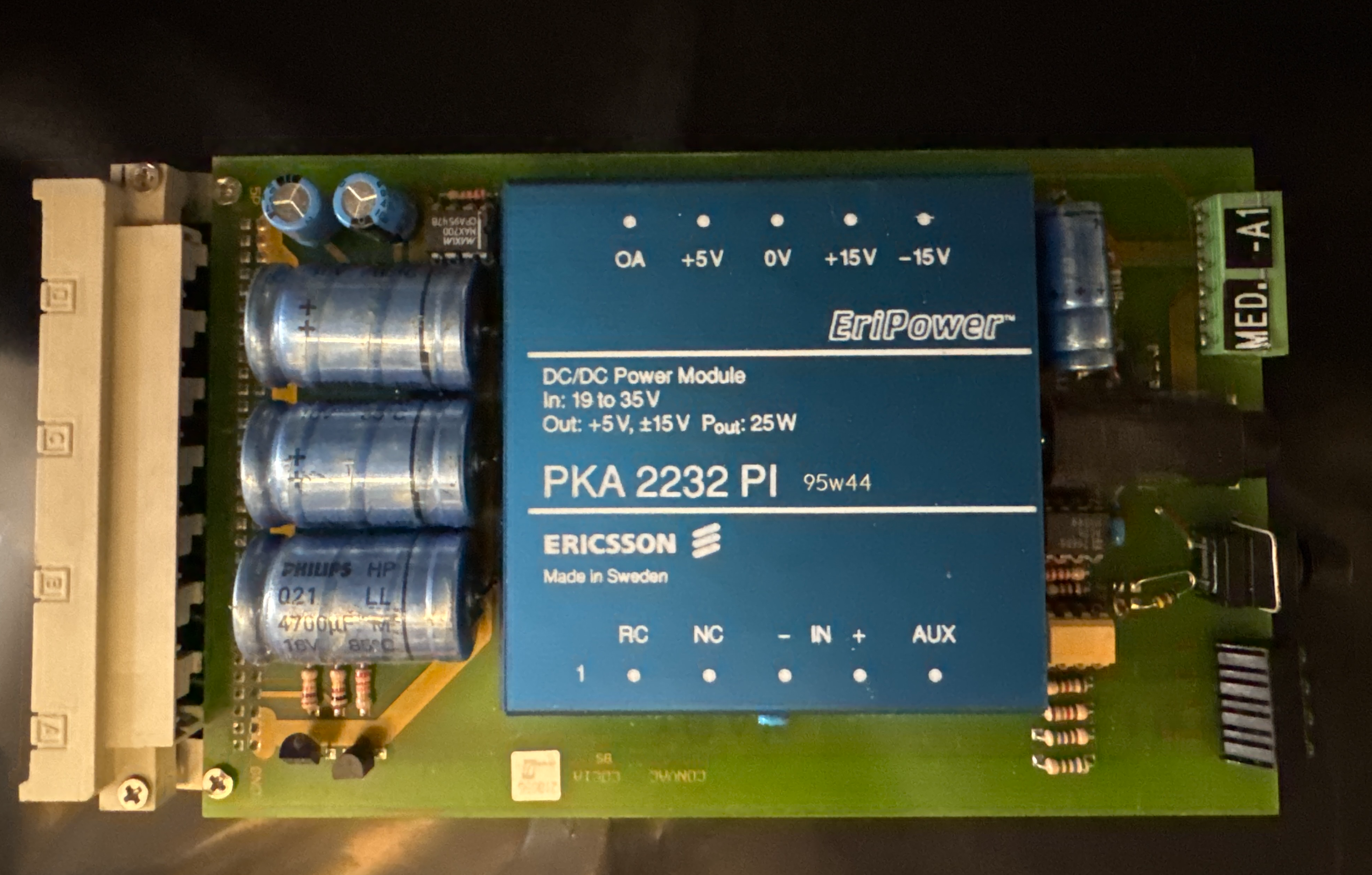 Used Lot of Control & Power Boards from 1996 Suss Microtec Falcon Polyimide Developer