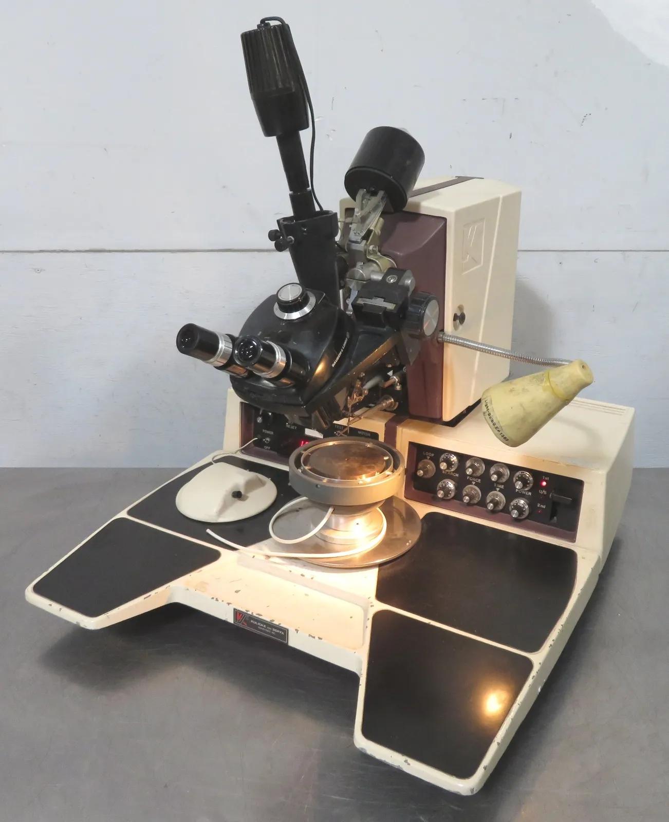 Refurbished K&S 4124 Manual Gold Ball Wire Bonder w/ Heated Workholder (refurbished)