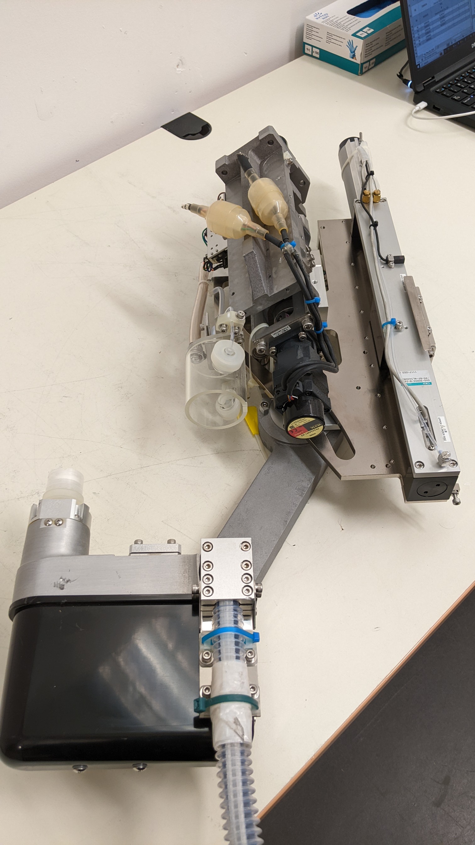 Used SCREEN CKD Brush Cylinder assembly