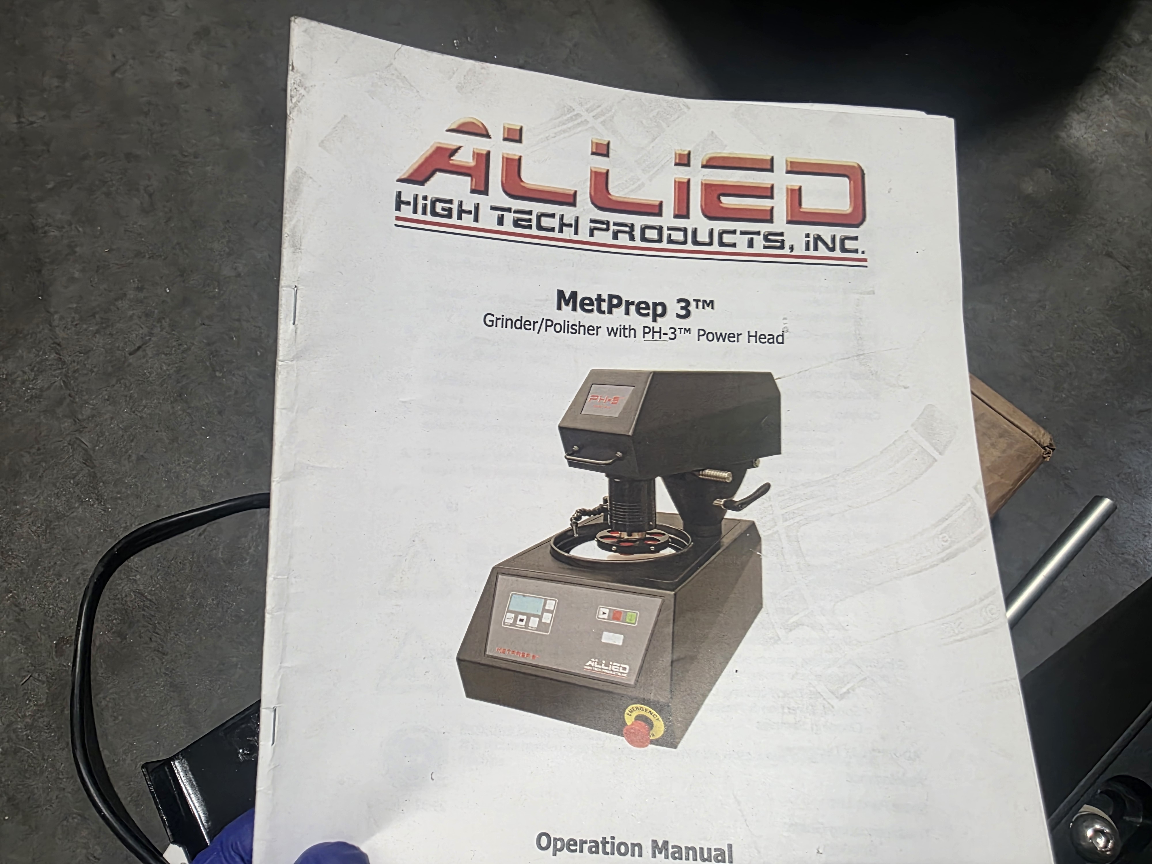 Used Allied MetPrep3 Model 5-200 CMP System