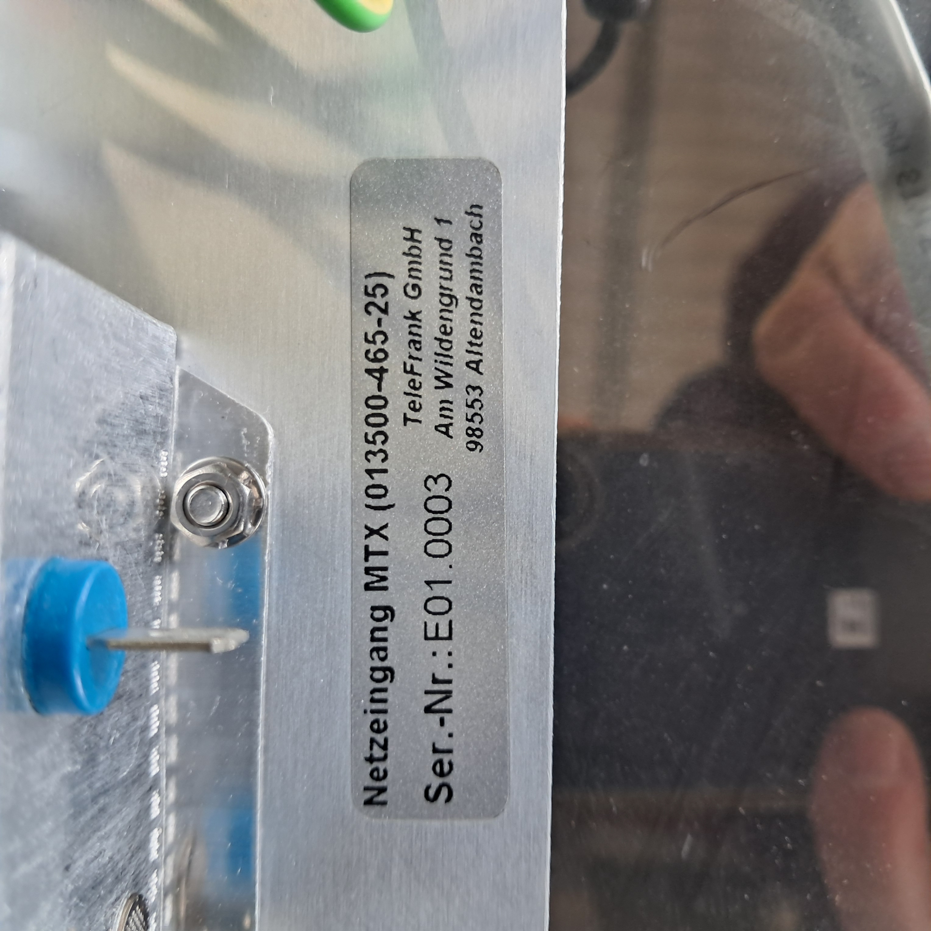 Used MTX 2000 Electrical Control Pane
