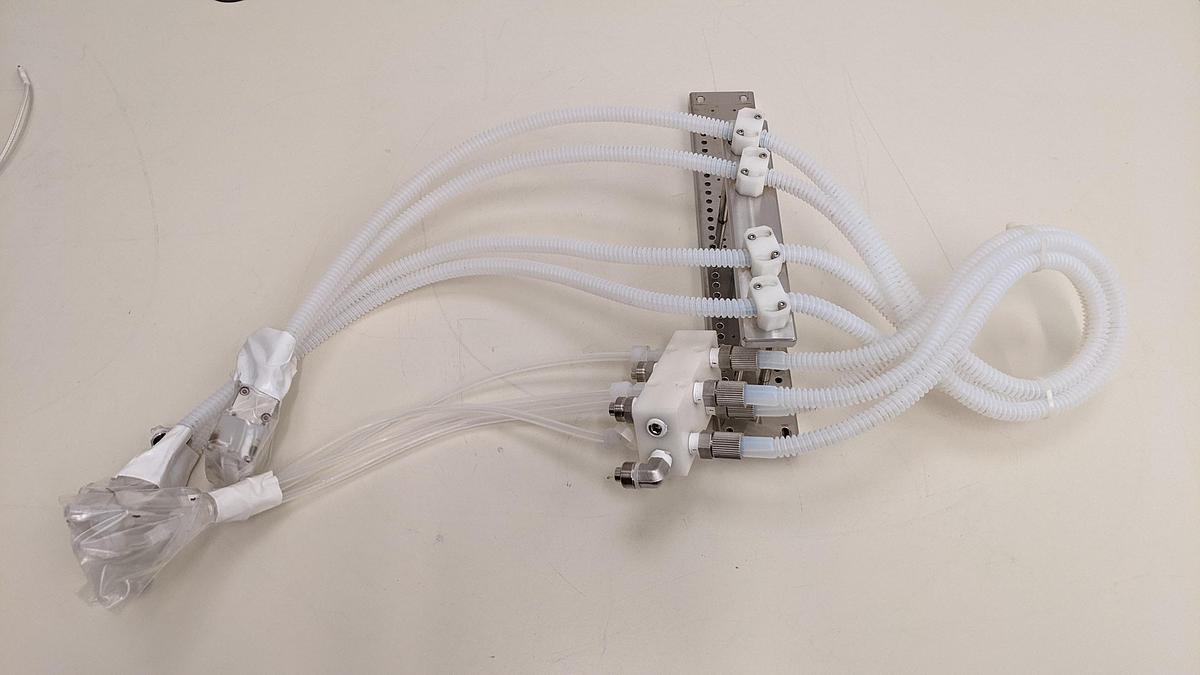 Used TEL Act 8 Part Dev 3-2 Dispense Line/Water Jacket H Nozzle Assembly