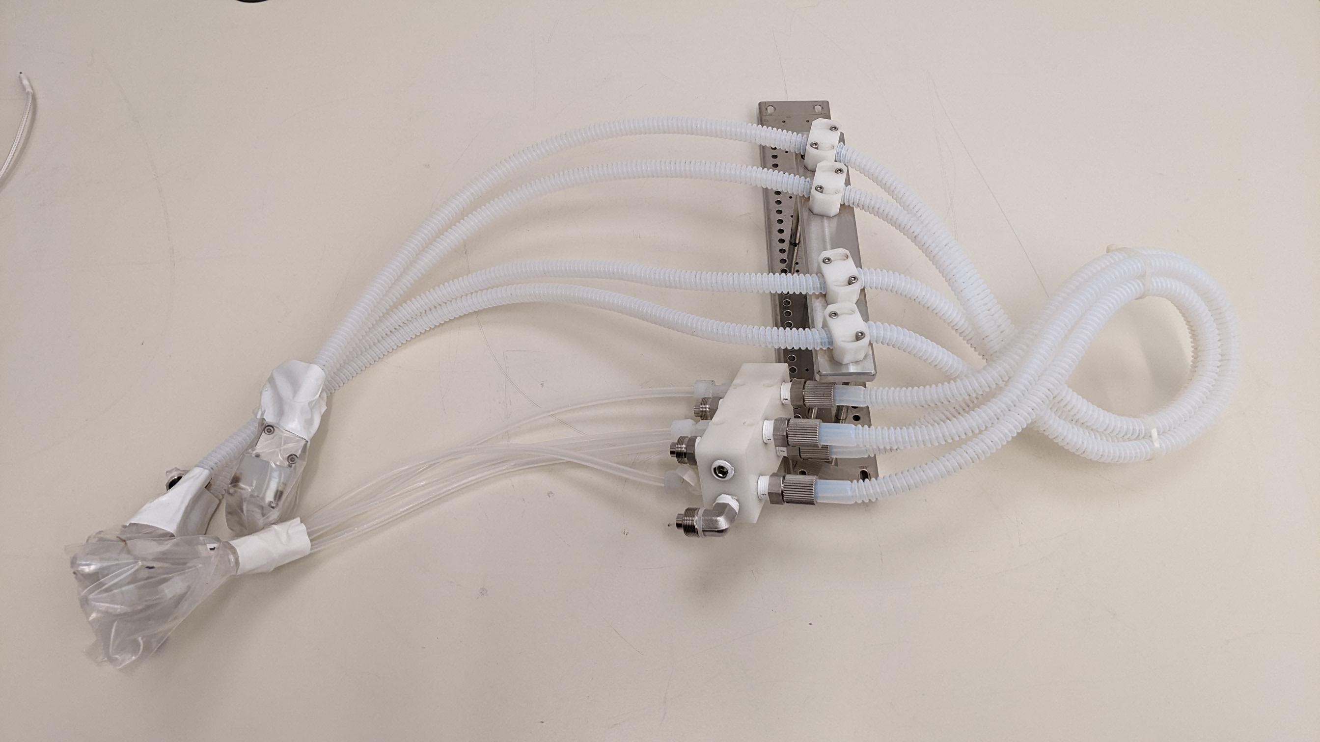 Used TEL Act 8 Part Dev 3-2 Dispense Line/Water Jacket H Nozzle Assembly