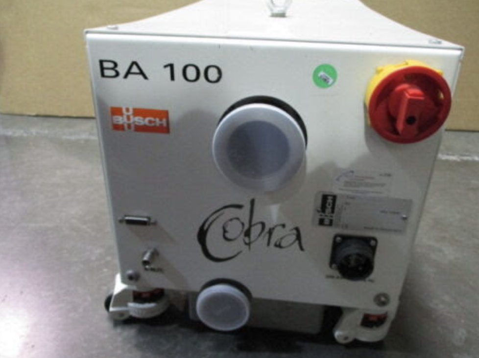 Used Busch BA 0100 A Mechanical Vacuum Pump, Cobra 416299