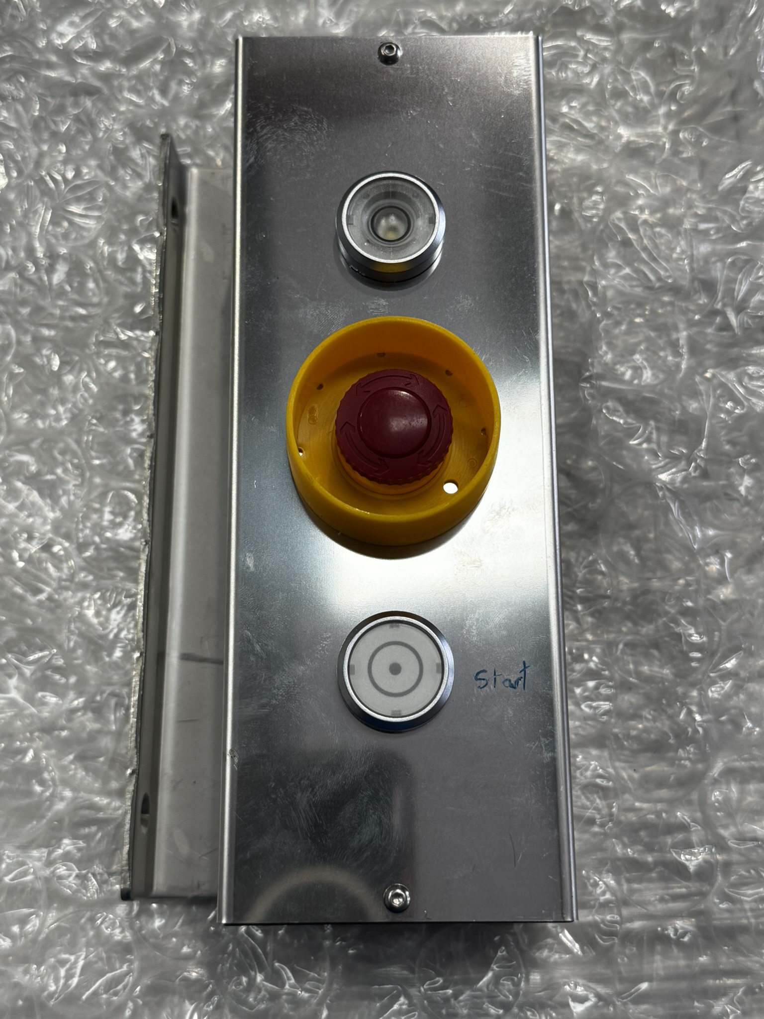 Used Brooks Automation MTX2000 OEM Operator Control Panel E-Stop Start Assembly