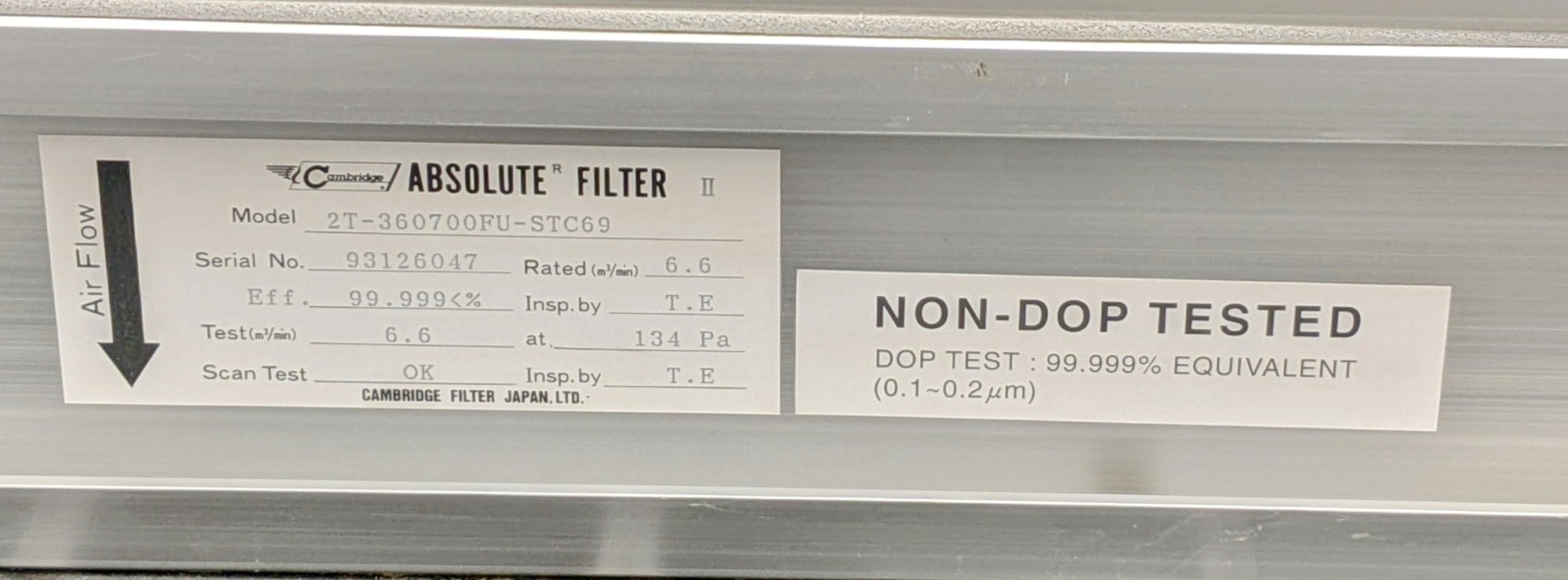 Used TEL Act 8 Part PRA/Spinner FFU's