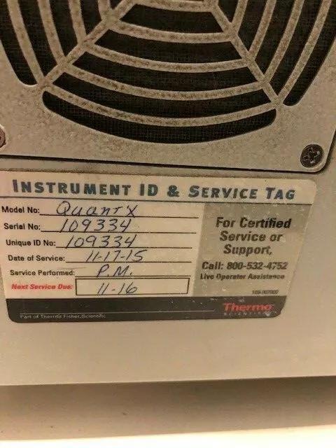 Used Thermo Scientific ARL-QUANT'X EDXRF Analyzer, XRF Spectrometer (Needs Service)