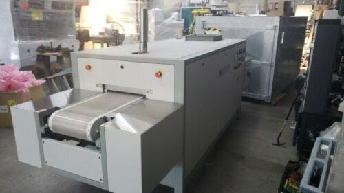 Used Schmid 4 zone digital controlled convey reflow oven