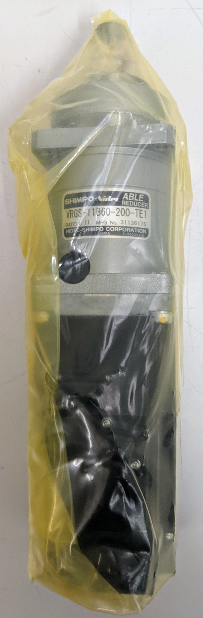 Used NIDEC-SHIMPO Corp. - Supplier (Tokyo Electron) MOTOR(VRGS-11B60-200-TE1) ASSY
