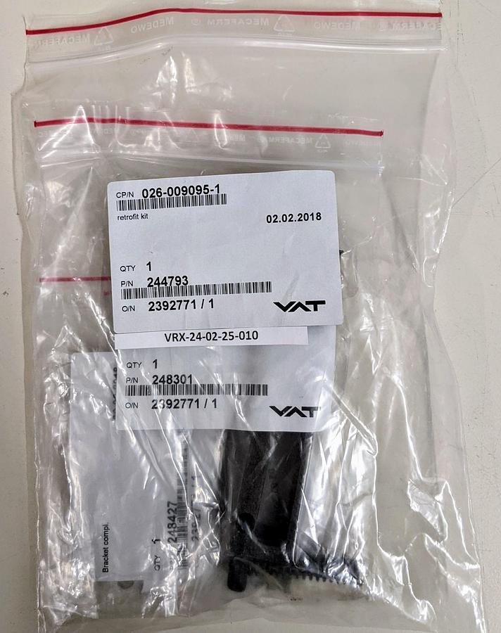 Used VAT - TEL Tokyo Electron Bracket Retrofit Kit