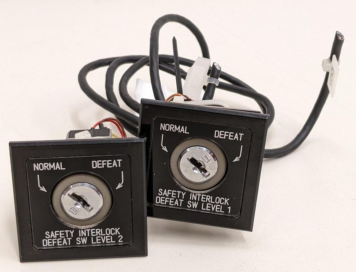 Used TEL Act 8 Part Level 1 / Level 2 Safety Interlock Defeat Switches