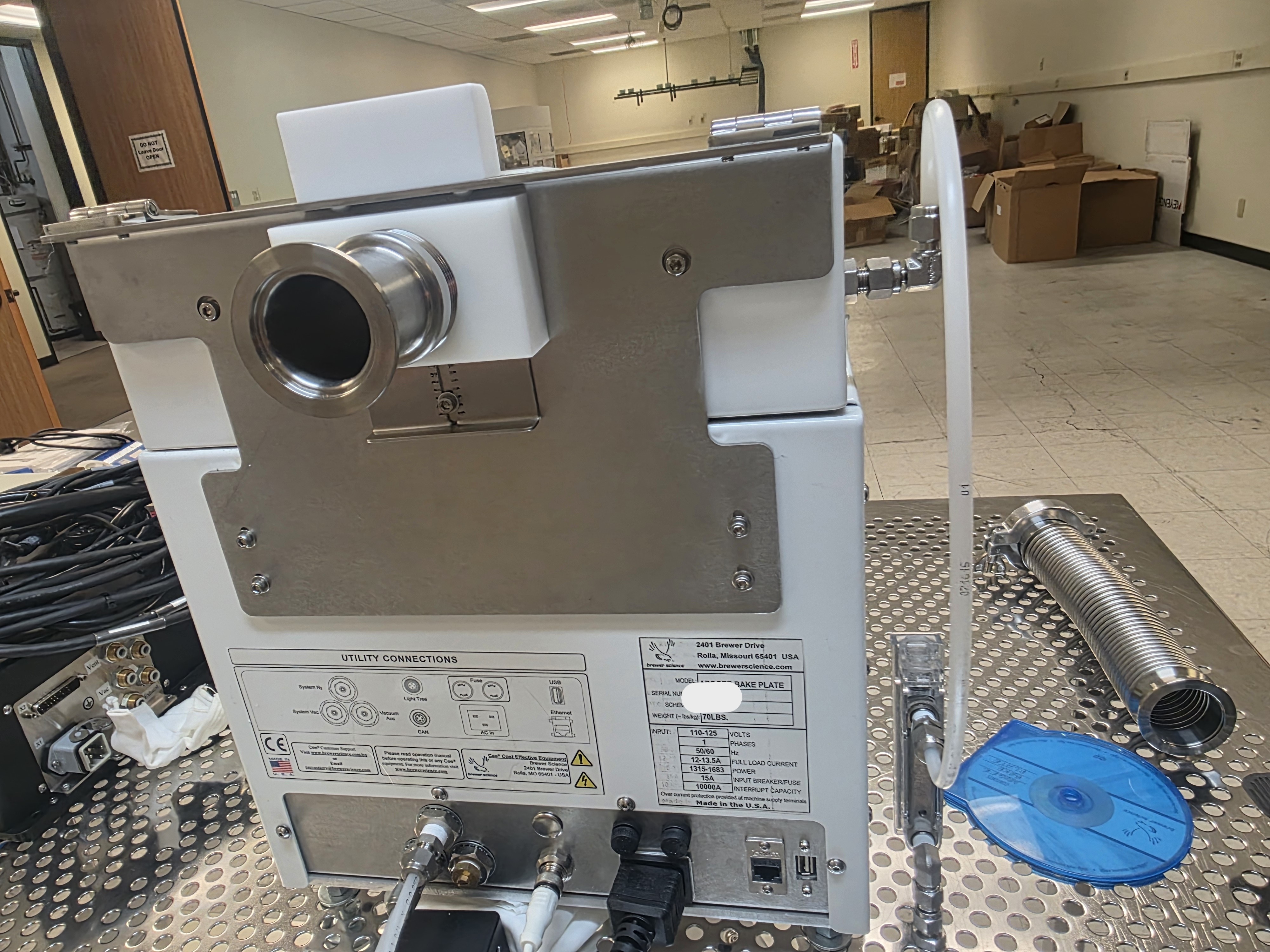 Used Brewer Science APOGEE Bake Plate System