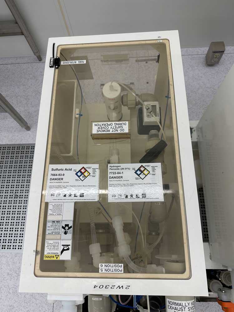 Used DNS Dainippon Screen WS-820L Wet Station